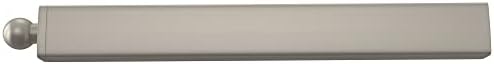 Rev-A-Shelf 14" Pull Out Valet Rod for Closet Organization, Extendable Sliding Clothes Storage Hanging Rack w/Mounting Hardware, Nickel, CVLSL-14-SN-1 by Rev-A-Shelf