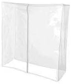 Only Hangers Vinyl Cover for the Double Rail Rolling Clothing Rack, Heavy Duty (Rack not included) - Image 2