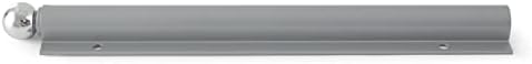 Easy Track RA1204-CH 12 Inch Easily Accessible Metal Sliding Wardrobe Closet Organizer Rod with Installation Hardware Included, Chrome - Image 3
