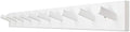 Dseap Coat Rack Wall Mounted - 10 Peg Hooks, 38-1/4" Long, Heavy Duty Wall Coat Hanger Coat Hook for Clothes Hat Jacket Clothing, White by Dseap