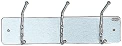 Safco 4161 Wall Rack Coat Hook, 3 Hook, Silver - Image 3