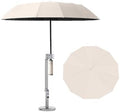 Hvac Umbrella with Magnetic Base & Clamp, Outdoor Work Umbrella by Unknown