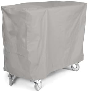 Covermates Ultima Serving Cart Cover, Polyester, 50Wx30Dx34H, Ripstop Grey by Covermates