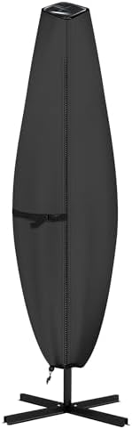 ULTCOVER Waterproof Clear Top Outdoor Umbrella Cover by ULTCOVER