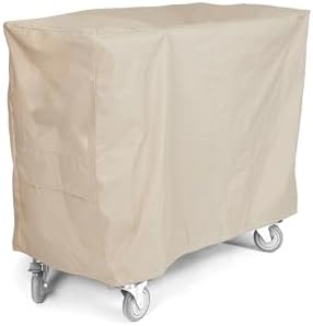Covermates Ultima Serving Cart Cover, Polyester, 50Wx30Dx34H, Ripstop Tan by Covermates