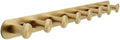 Coat Rack Wall Mount with 8 Hooks, PVD Brushed Gold Finish by PREMIUMHOMELIFE