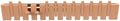 Wall Mounted Piano Key Hanger | Flip Style Hook | Entrance Wall Art Hook, Made of Oak Wood (3 Times Painted, 4 Times Polished) (Beech, 12Hooks) by FleiSleep