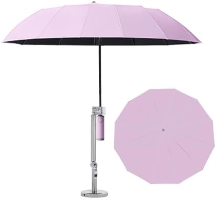 Hvac Umbrella with Magnetic Base & Clamp, Outdoor Work Umbrella by Unknown