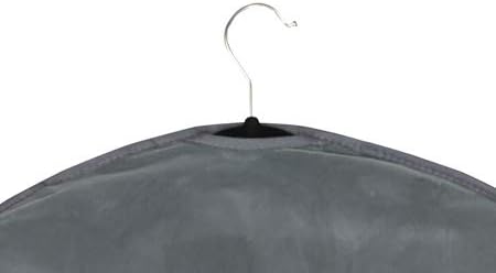 Foster-Stephens Thick, Sturdy, Long-lasting Oxford Cloth Garment Bags for Storage of Clothing, Dresses, Costumes, Suits, Coats, Gowns | Grey or Black 42", 50", 62" | Customizable | (62", Black) - Image 6