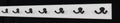 White Coat Rack with Aged Bronze Double Style Hooks (36" x 3.5 with 7 hooks) by PEG+AND+RAIL