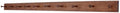 Solid Cherry Shaker Peg Racks (Mahogany, 58" x 3.5" with 10 pegs) by PEG+AND+RAIL