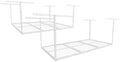 FLEXIMOUNTS 4x6 Overhead Garage Ceiling Storage Rack, 2 Pack, White by FLEXIMOUNTS