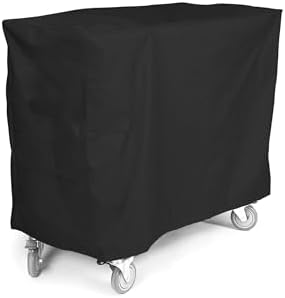 Covermates Ultima Serving Cart Cover, Polyester, 50Wx30Dx34H, Ripstop Black by Covermates