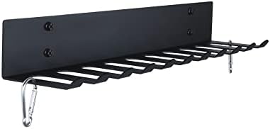 Gym Storage Rack Resistance Band Rack Wall Mount Barbell Rack Heavy Duty Home Gym Storage Rack for Gym Equipment, Exercise Bands, Lifting Belts and Jump Ropes, Gym Accessories - Image 7
