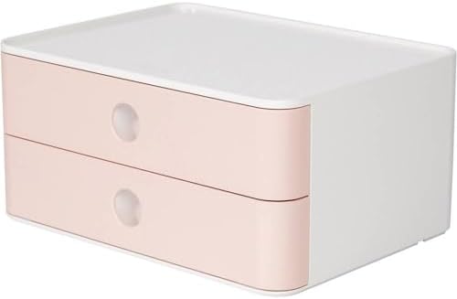 Han 1120-86 Smart Box Allison Design Stackable with 2 Drawers Flamingo Rose by Unknown