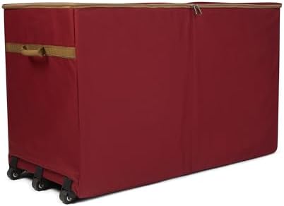 Covermates Christmas Tree Structured Rolling Storage Bag, Red by Covermates