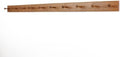 Solid Cherry Shaker Peg Racks (Cherry, 58" x 3.5" with 10 pegs) by PEG+AND+RAIL
