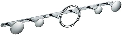 Coat Hooks for Wall Mounted Creative Modern Coat Rack Entryway Storage Hook Metal Row Hooks Hanging Robe & Towel Hooks Brass Polished Chrome Finished by LANGPAI