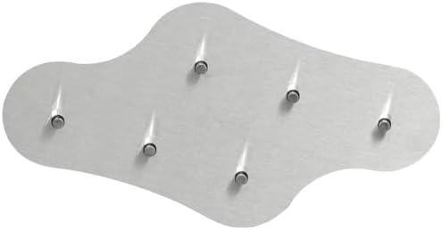 Burg-Wächter Nuvola 6400/6 Ni Stainless Steel Key Board, Grey, Schlüsseltafel by BURG-W%C3%84CHTER