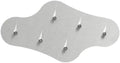 Burg-Wächter Nuvola 6400/6 Ni Stainless Steel Key Board, Grey, Schlüsseltafel by BURG-W%C3%84CHTER