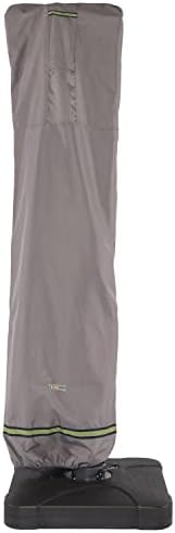 DUCKCOVERS Soteria Waterproof 101 Inch Patio Offset Umbrella Cover with Integrated Installation Pole, Patio Furniture Covers by DuckCovers