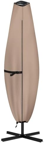 ULTCOVER Waterproof Clear Top Outdoor Umbrella Cover by ULTCOVER