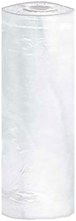SSWBasics Medium Clear Plastic Garment Bags, 21"W x 3"D x 54"H, Roll of 324, Dry Cleaner Bags, Plastic Garment Bags for Hanging Clothes, Ideal for Storage and Travel by SSWBasics