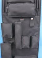EXPLORER LB1 Police Style Hanging Closet Door Organizer 11" x 52"-Locker Org, Black - Image 5