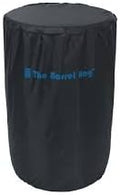55 Gallon Straight Side Barrel Bag Cover, Black by BayTec
