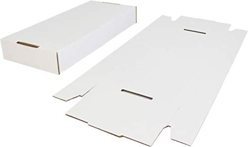 Durable Set of 5 - 7 inch Vinyl Record Storage Boxes - Sturdy Cardboard Construction with Removable Lid - Holds Up to 200 Records Each - Built Tough for Long-Term, Secure Archival Storage - #07BC09 - Image 3