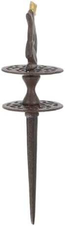 BestNest Esschert Cast Iron Frog Prince Garden Hose Guides, 2 Pack - Image 5