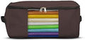 Covers & All Storage Bags, Made of 12 Oz Waterproof, UV-Resistant & Tear-Proof Cover Max Fabric, Multipurpose, for Indoors/Outdoors (18" W x 13" D x 8" H Inches, Coffee, Pack of 5) by CoversAll