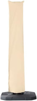 Cantilever Patio Umbrella Cover Outdoor Umbrella Covers, Beige by Unknown