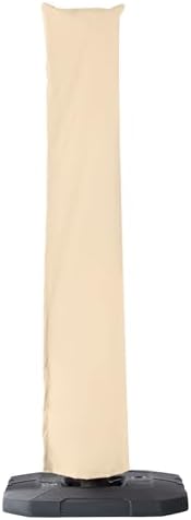 Cantilever Patio Umbrella Cover Outdoor Umbrella Covers, Beige by Unknown