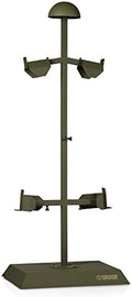 Savior Equipment H.A.B Tactical Gear Stand Helmet Vest Belt Display Rack, Military Gear Holder Plate Carrier Indoor Home Garage Free-Standing Organizer, Heavy Duty Steel Construction Hold Up To 70 lbs by SaviorEquipment
