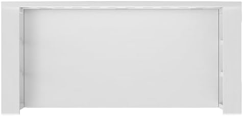 SIMPLIHOME Acadian 36" Wide Solid Wood Storage Bench in White - Image 5