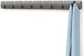 Umbra Flip Coat Rack, Wall Mount 8-Hook, Space Saving, Grey/Pewter by Umbra