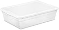 Sterilite Storage Box, Stackable Plastic Container Home Organizer, 28 Qt(20 Pack) by Sterilite