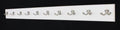 White Wall Mounted Coat Rack with Satin Nickel Dual Style Hooks 4.5" Ultra Wide (52" x 4.5" with 10 Hooks) by PEG+AND+RAIL