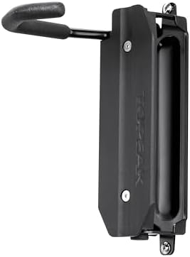 Topeak Swing-Up EX Bike Holder – Adjustable Wall-Mount Bicycle Storage Rack with Swing Mechanism, Space-Saving Design, Fits Tires up to 2.35”, Aluminum and Steel Construction, Easy Installation by Topeak