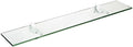 Spancraft 4.75" x 36" White Monarch Glass Shelf by Spancraft