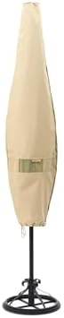 Covermates Elite Outdoor Patio Umbrella Cover – 8-13' Diameter, Khaki by Covermates