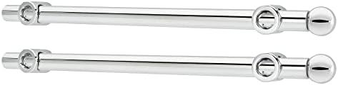 Rev-A-Shelf 14" Pull Out Valet Rod, Extendable Sliding Clothes Storage Hanging Rack with Mounting Hardware, Chrome, CVR-14-CR (2 Pack) - Image 2