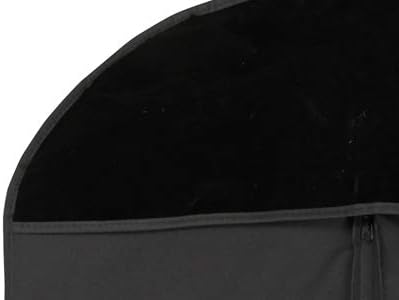 Foster-Stephens Thick, Sturdy, Long-lasting Oxford Cloth Garment Bags for Storage of Clothing, Dresses, Costumes, Suits, Coats, Gowns | Elegant Covers in Grey or Black 42", 50", 62" | (42", Black) - Image 4