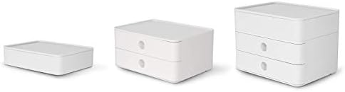 HAN 1100-12 Allison SMART-Box Plus, Drawer Box with 2 Drawers and Utensil Box, Snow White - Image 5