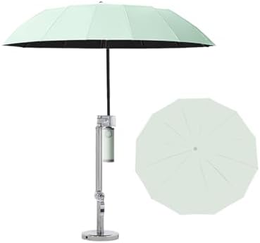 Hvac Umbrella with Magnetic Base & Clamp, Outdoor Work Umbrella by Unknown