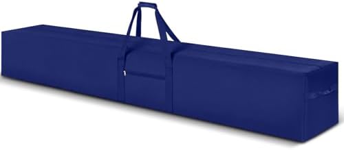 1 Pcs 83 x 16 x 12", 260 L Versatile Large Duffle Bag, Blue by Hubeii