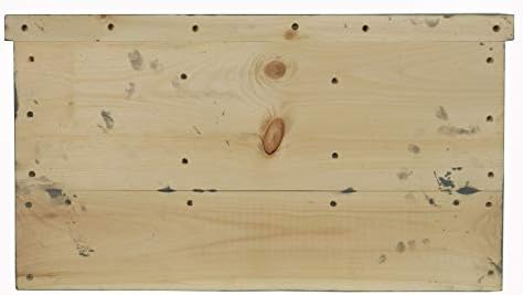 Rooms Organized Cubbie Shelf Wall Mounted Pine Wood Coat Rack with Double Hooks (Classic Grey) - Image 4