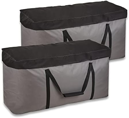 Rachmi 2-Pack 600D Extra Large Heavy Duty Cushion Storage Bag 152 Gal 60" by Rachmi