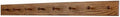 Solid Oak Xtra-Wide Shaker Peg Rack -Made in The USA - Chestnut Stain 46 x 4.5 Inch Xtra Wide with 8 Pegs by PEG+AND+RAIL